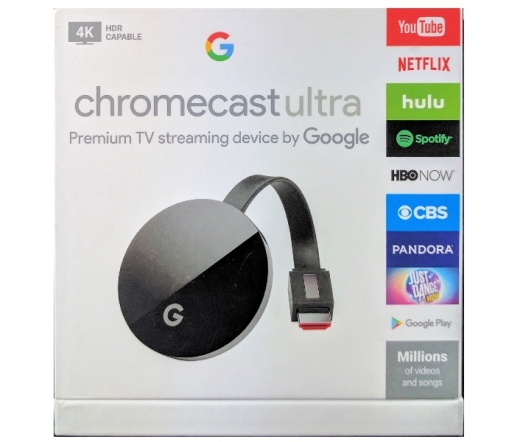 mærkning Rustik Rød dato Google Chromecast Ultra 4K - GA3A00403A14 - HTPC és Médialejátszók -  Számítástechnika - Bluechip webáruház