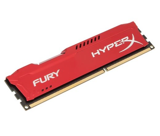 Kingston HyperX Fury 1333MHz 8GB CL9 piros