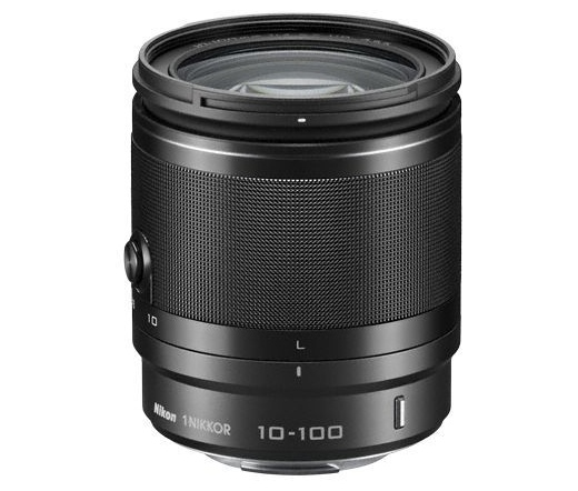 Nikon 1 10–100mm f/4.0–5.6 VR fekete