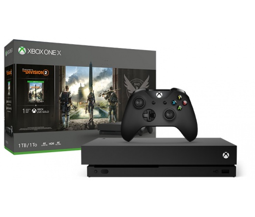 Xbox One X 1TB + Tom Clancy's The Division 2 