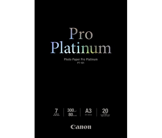 Canon PT-101 A3 20lap Pro Platinum fotópapír