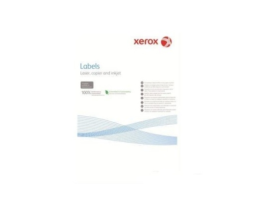 Etikett, lézernyomtatókhoz, 99x38,1 mm, XEROX, 14