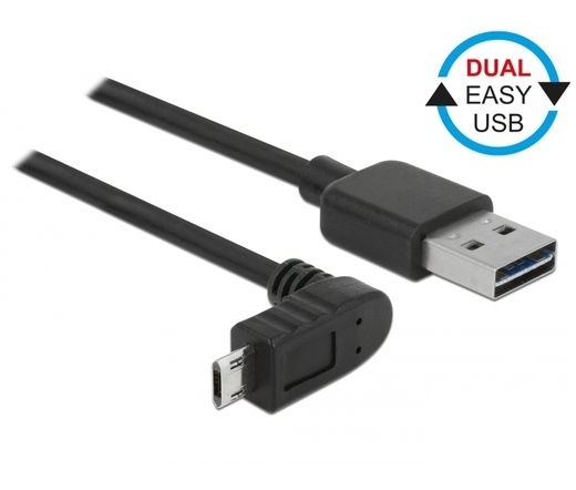 Delock EASY-USB A > EASY-USB micro-B fel/le 0,5m 