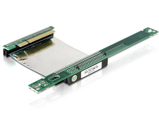 Delock PCI Express x8 emelőkártya 7 cm-re balra