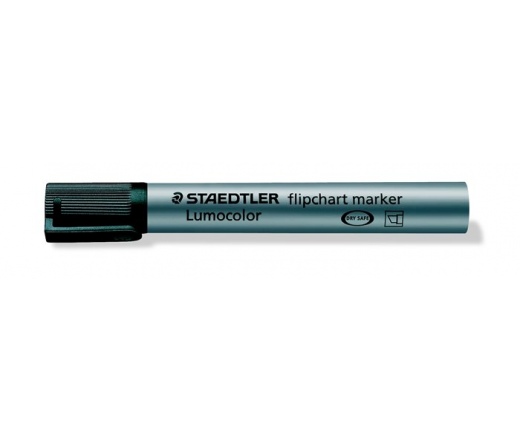 Staedtler Flipchart marker, 2-5 mm, vágott, fekete