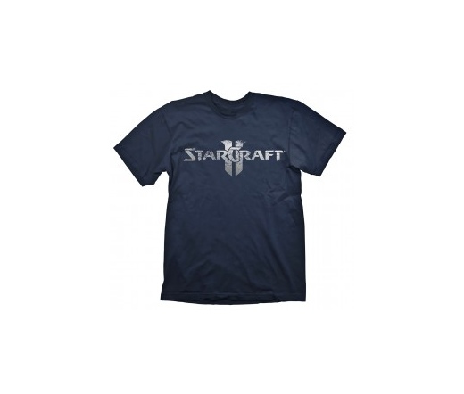 Starcraft 2 T-Shirt "Starcraft Logo Silver", S