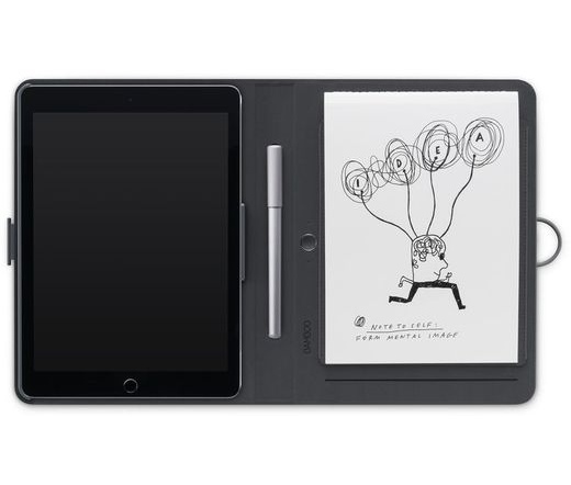 Wacom Bamboo Spark snap-fit iPad Air 2