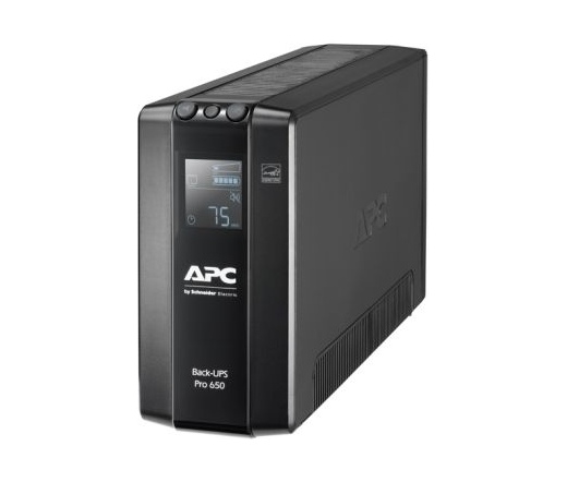 APC Back UPS Pro BR 650VA AVR LCD 6 aljzat