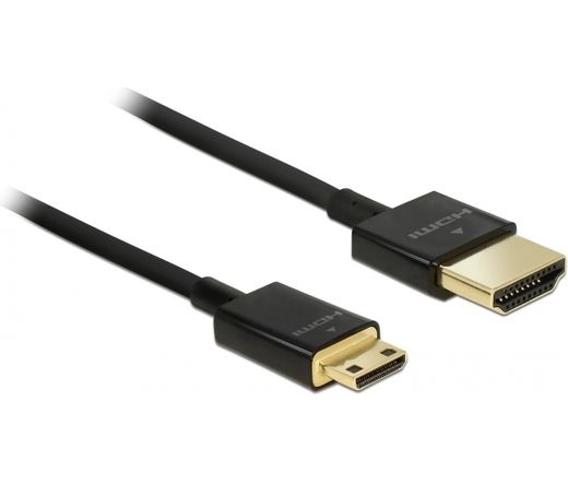 Delock HDMI HS+Ethernet > Mini-C prémium 1m