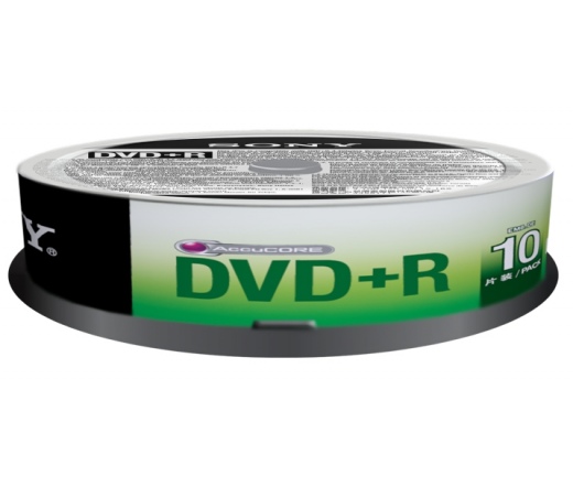DVD+R LEMEZ SONY 10PK 4.7GB 16x henger