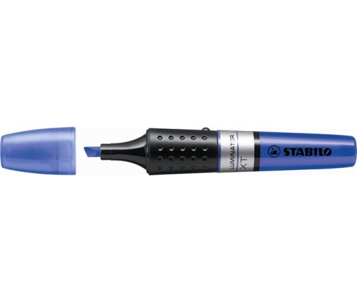 Stabilo Szövegkiemelő, 2-5 mm, "Luminator", kék