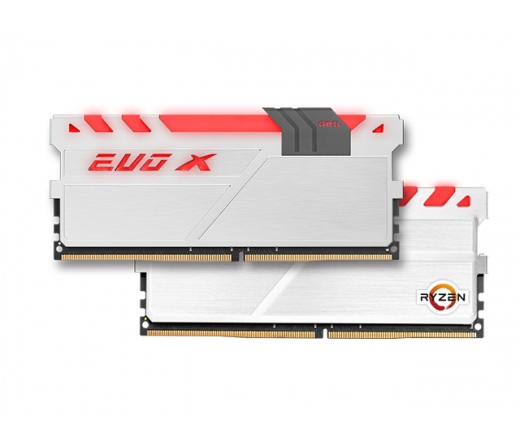 GeIL Evo X White AMD Edit 16GB 2666MHz DDR4 KIT2