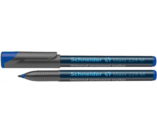 Schneider Alkoholos marker, OHP, 1 mm, kék