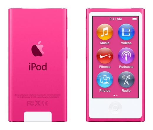 APPLE iPod nano 16GB rózsaszín