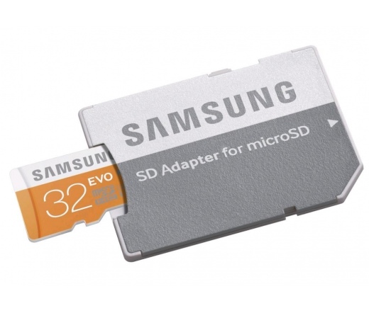 Samsung Micro SDHC 32GB EVO Adapterrel UHS-I