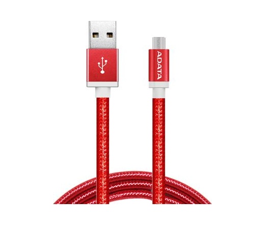 Adata megfordítható USB adat/töltőkábel piros