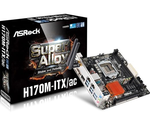ASRock H170M ITX/ac