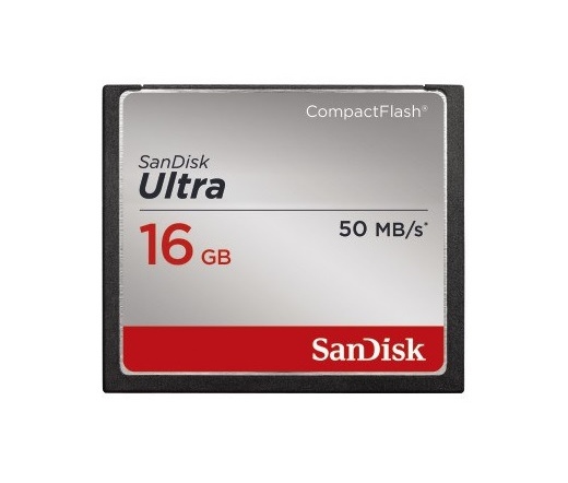 SanDisk Ultra CompactFlash 16GB 50 MB/s