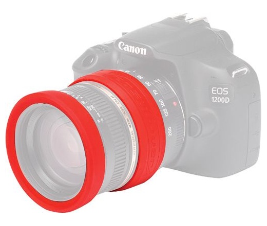 easyCover Lens Rim (objektívperem) 77mm piros