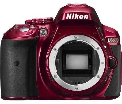 Nikon D5300 váz vörös