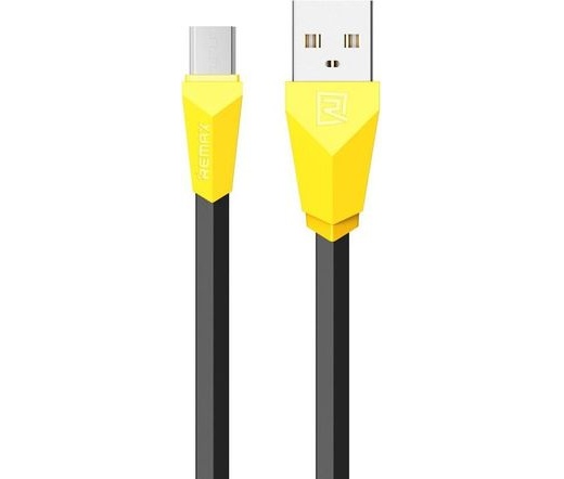 Remax Alien micro USB 1m fekete-sárga