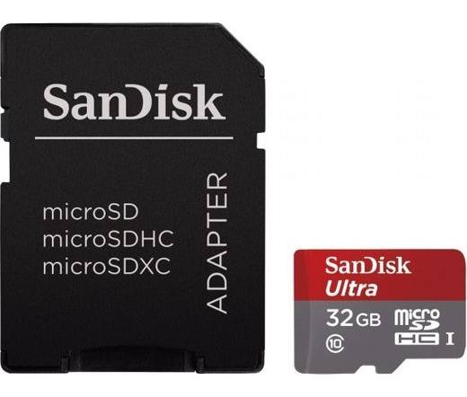 SanDisk Ultra microSDHC 32GB CL10 80MB/s