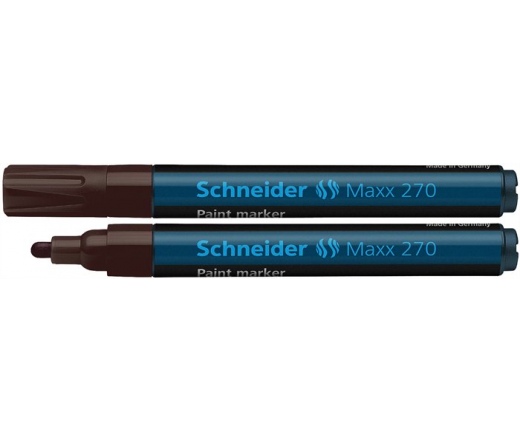 Schneider Lakkmarker, 1-3 mm, "Maxx 270", barna