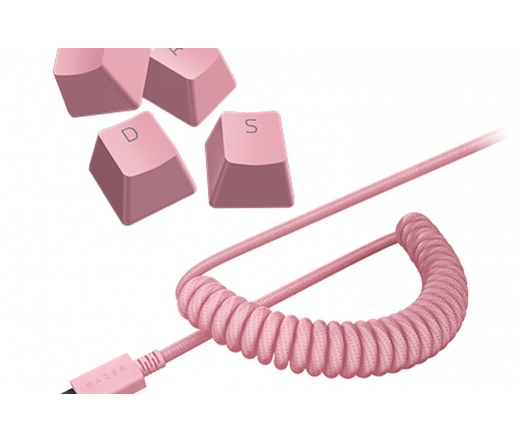 Razer PBT Bill. sapka készlet +kábel Rózsaszín