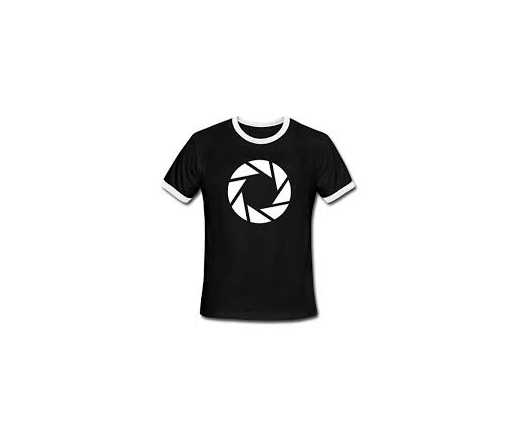 Portal 2 T-Shirt "Aperture Symbol", XXL