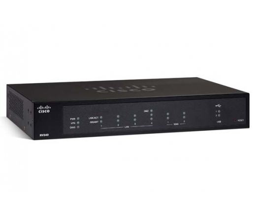 Bontott Cisco RV340 Dual WAN Gigabit VPN Router