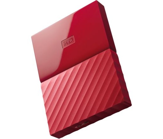 WD My Passport USB3.0 2TB piros