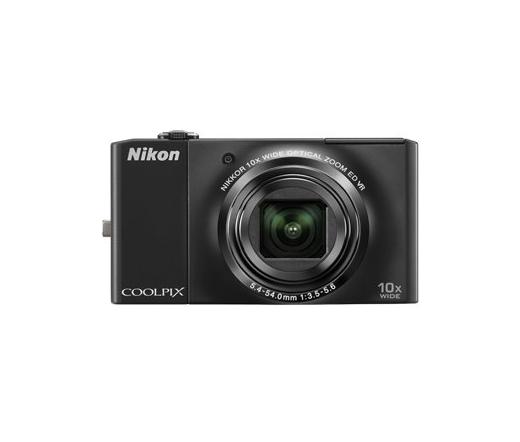 Nikon COOLPIX S8000 Fekete