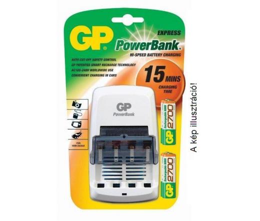 GP PowerBank Express PB15 + 2x2500mAH AA