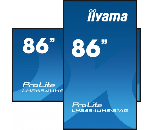 IIYAMA ProLite LH8654UHS-B1AG 86" 4K UHD 24/7 Andr