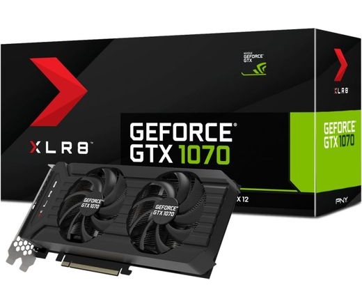 PNY GeForce GTX 1070 XLR8 OC Gaming Twin Fan