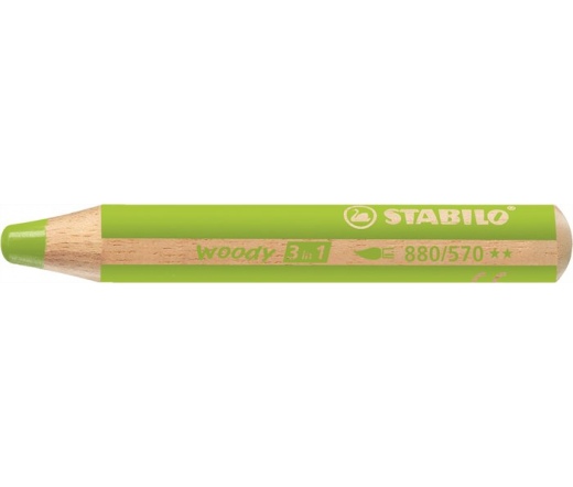 Stabilo Színes ceruza, kerek, vastag, Zöld