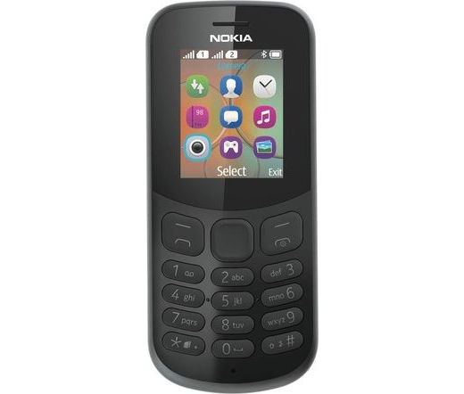Nokia 130 (2017) Dual SIM fekete