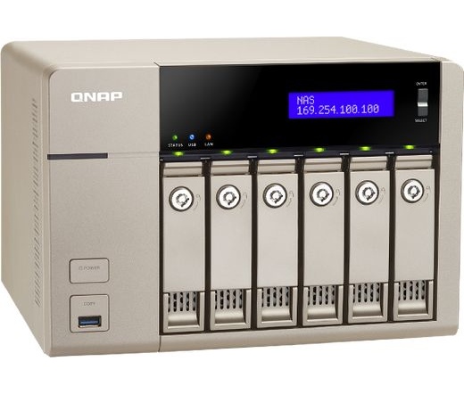 QNAP TVS-663 4GB + 6x10TB Seagate IronWolf HDD