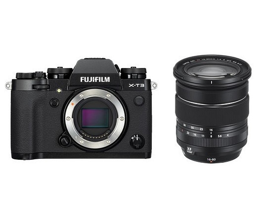 Fujifilm X-T3 Fekete +16-80mm
