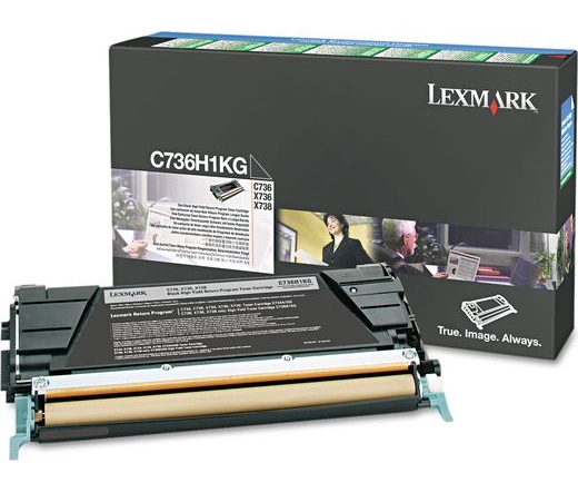 Lexmark C736, X736, X738 visszavételi prog. fekete