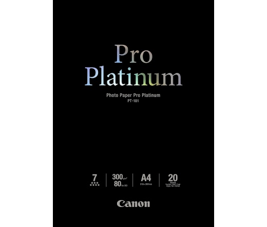 Canon PT-101 A4 20lap Pro Platinum fotópapír