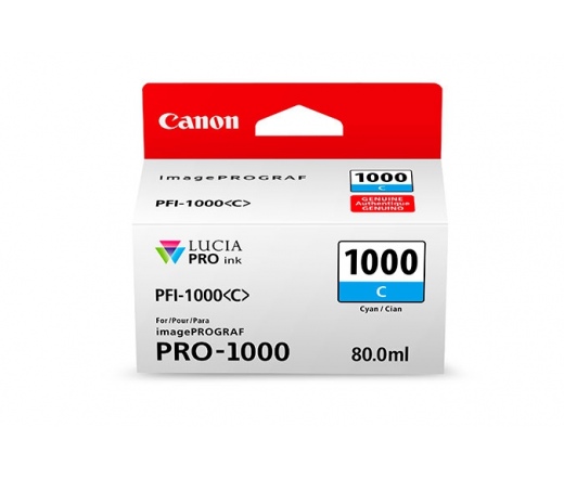 Canon PFI-1000 C Cián tintapatron