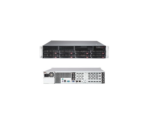 Supermicro SYS-6027R-TDT+ Black