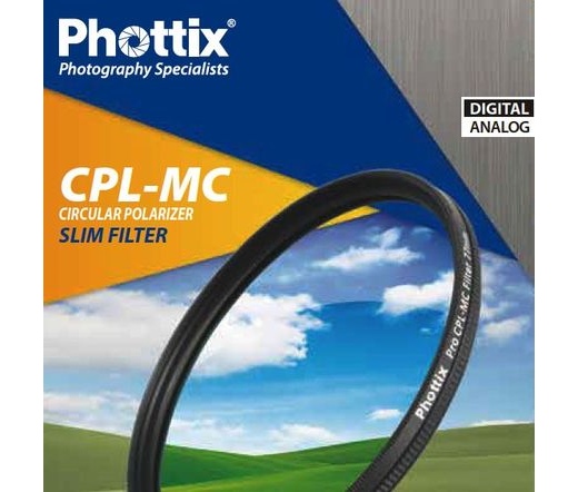 Phottix CPL-MC körkörös polárszűrő vékony 58mm