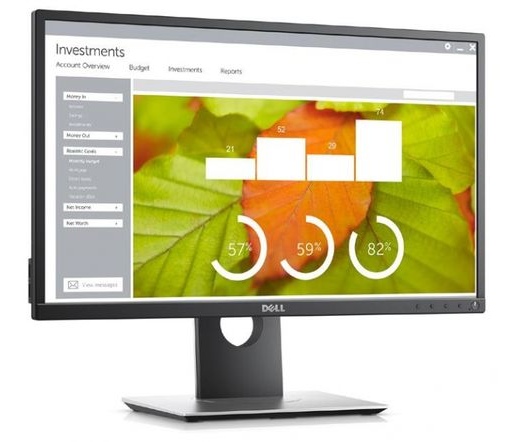 Dell P2317H fekete monitor