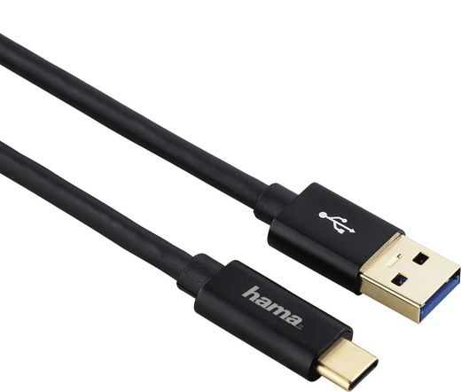 Hama USB 3.1 Gen2 Type-C / A 1m