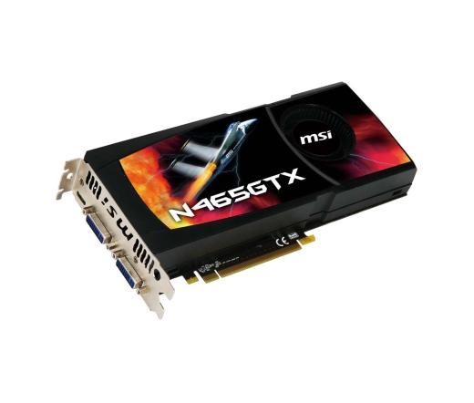 MSI N465GTX-M2D1G Nvidia GTX 465 1024MB GDDR5