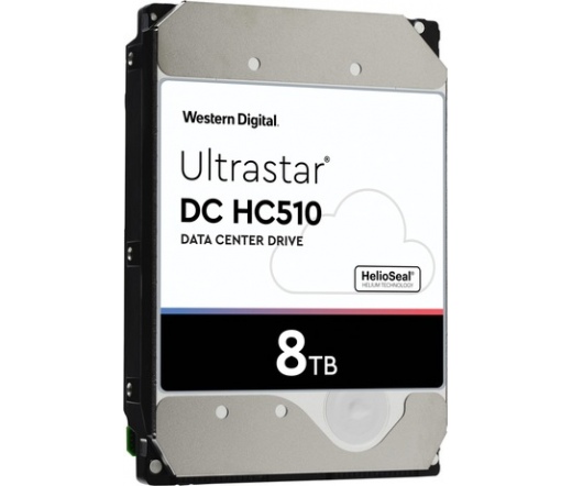 WD Ultrastar DC HC510 8TB SATAIII merevlemez