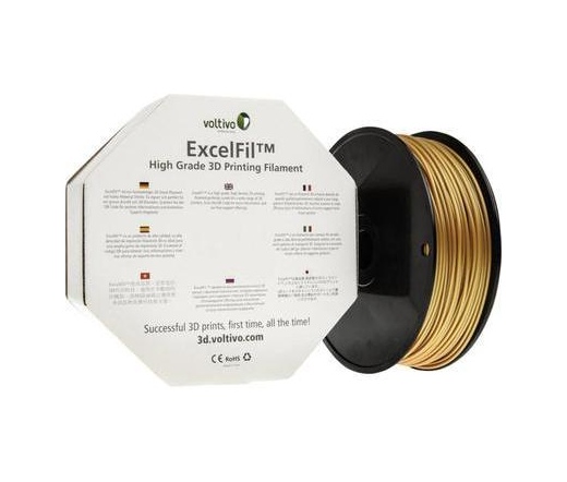 Voltivo ExcelFil 3D ABS 3mm arany