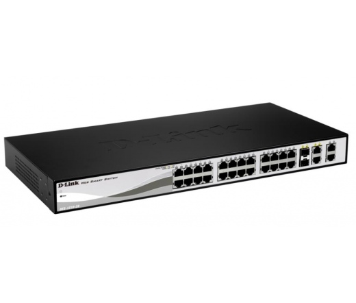 D-Link DES-1210-28 Fast Ethernet PoE Smart Switch 